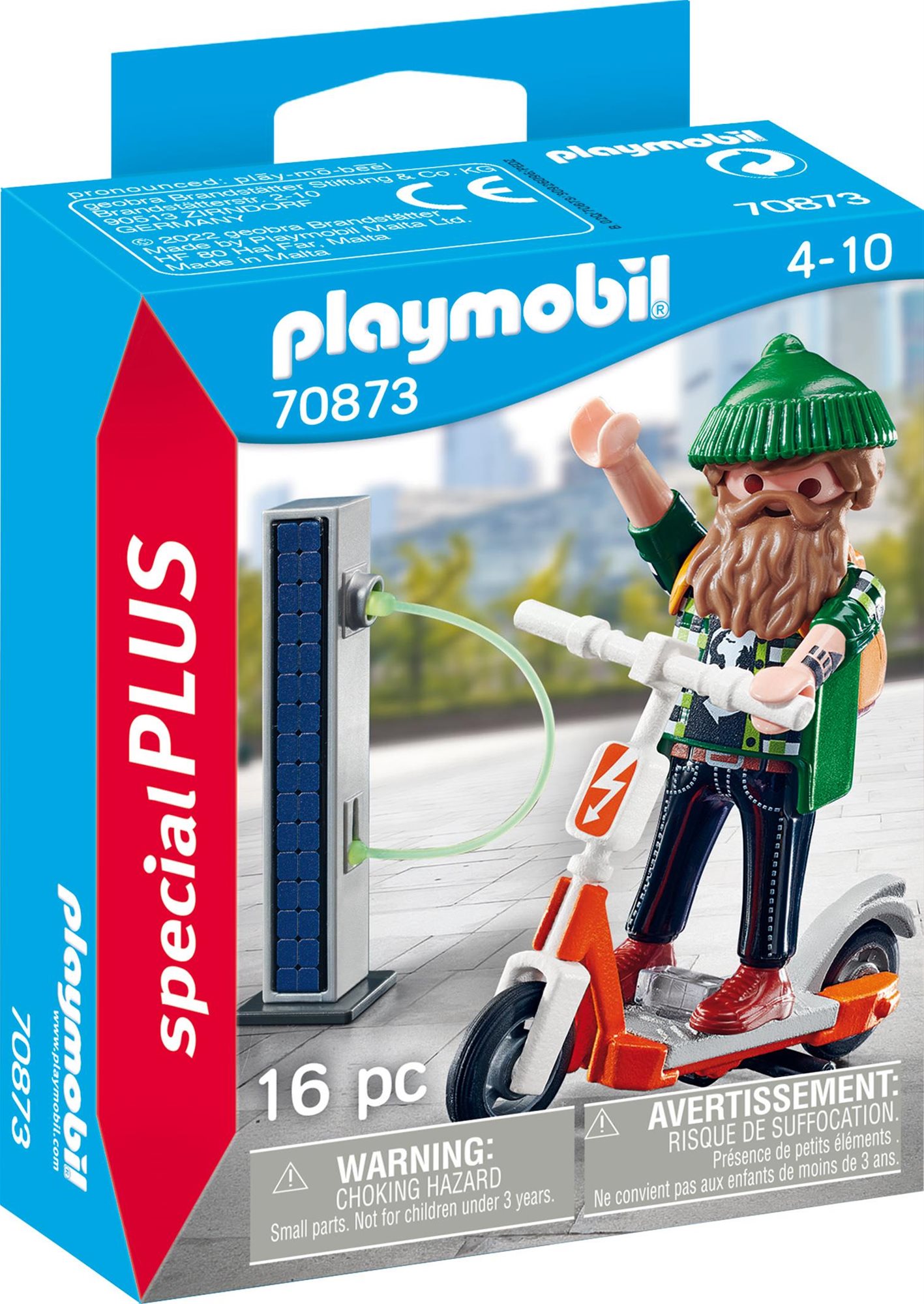 Playmobil 70873 Hipster elektromos rollerral