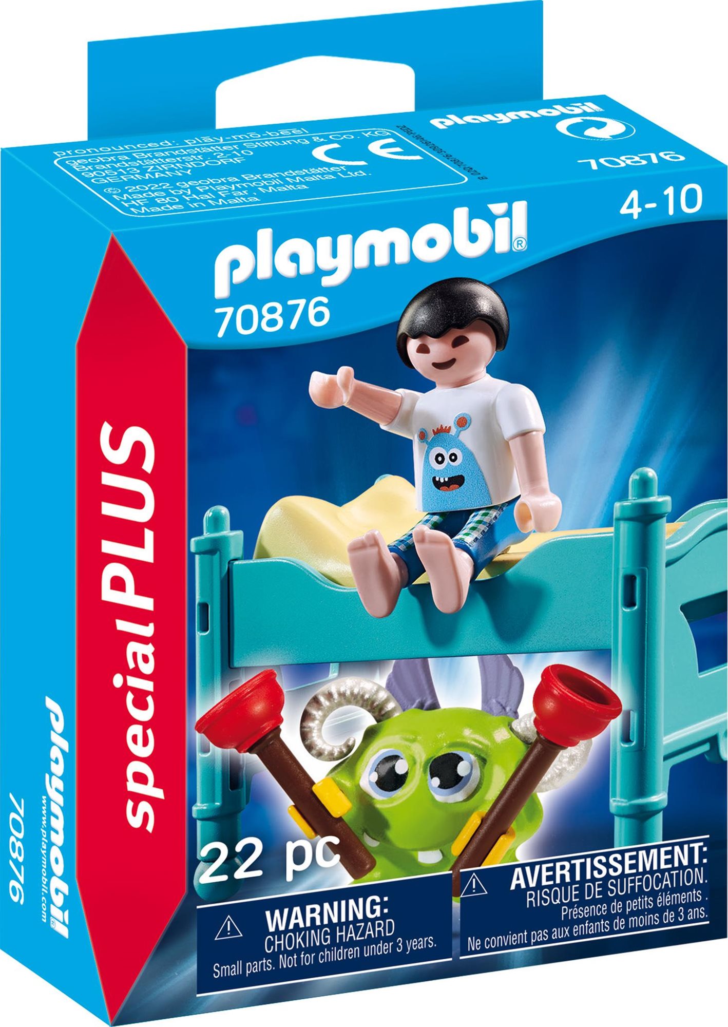 Playmobil 70876 Gyermek kicsi szörnnyel