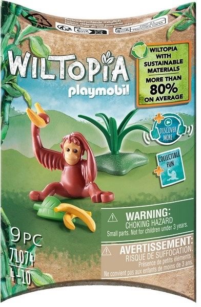 Playmobil 71074 Orangután kölyök
