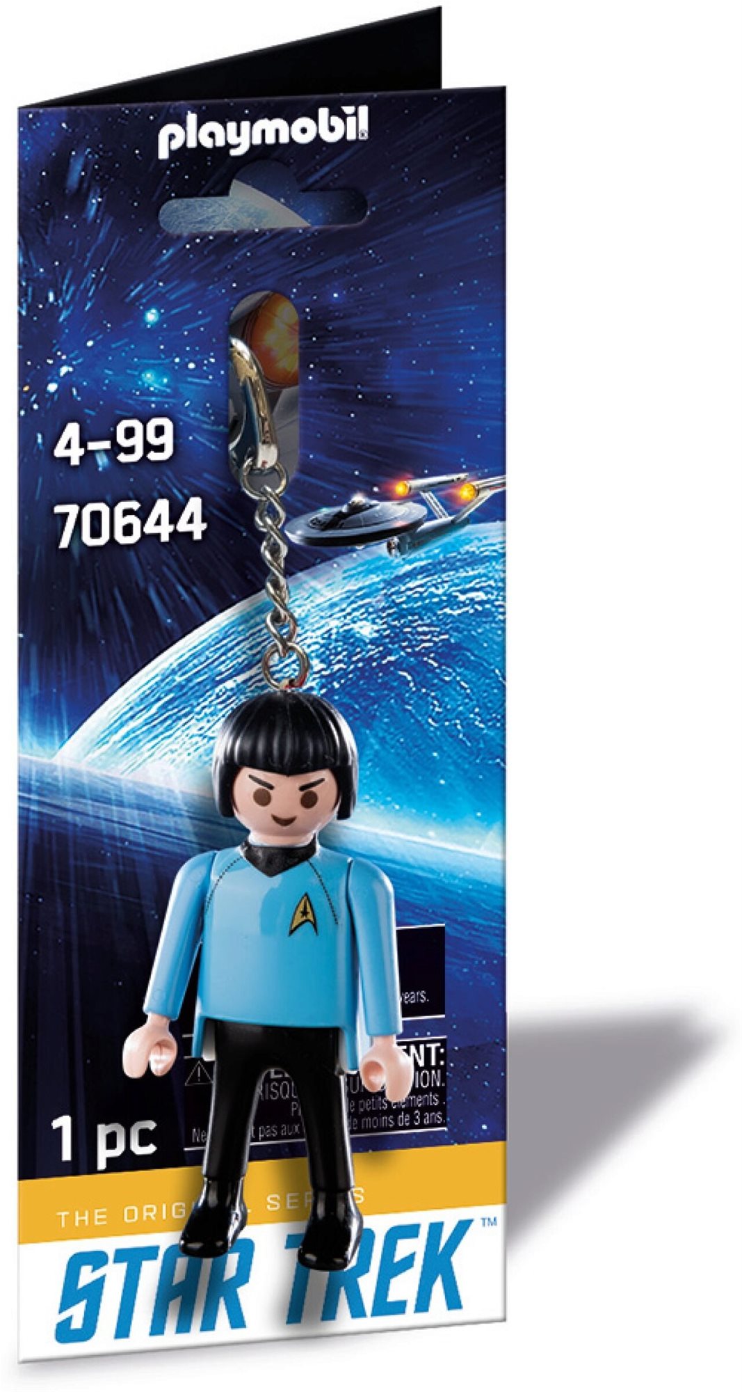 Playmobil Kulcstartó Star Trek Mr. Spock