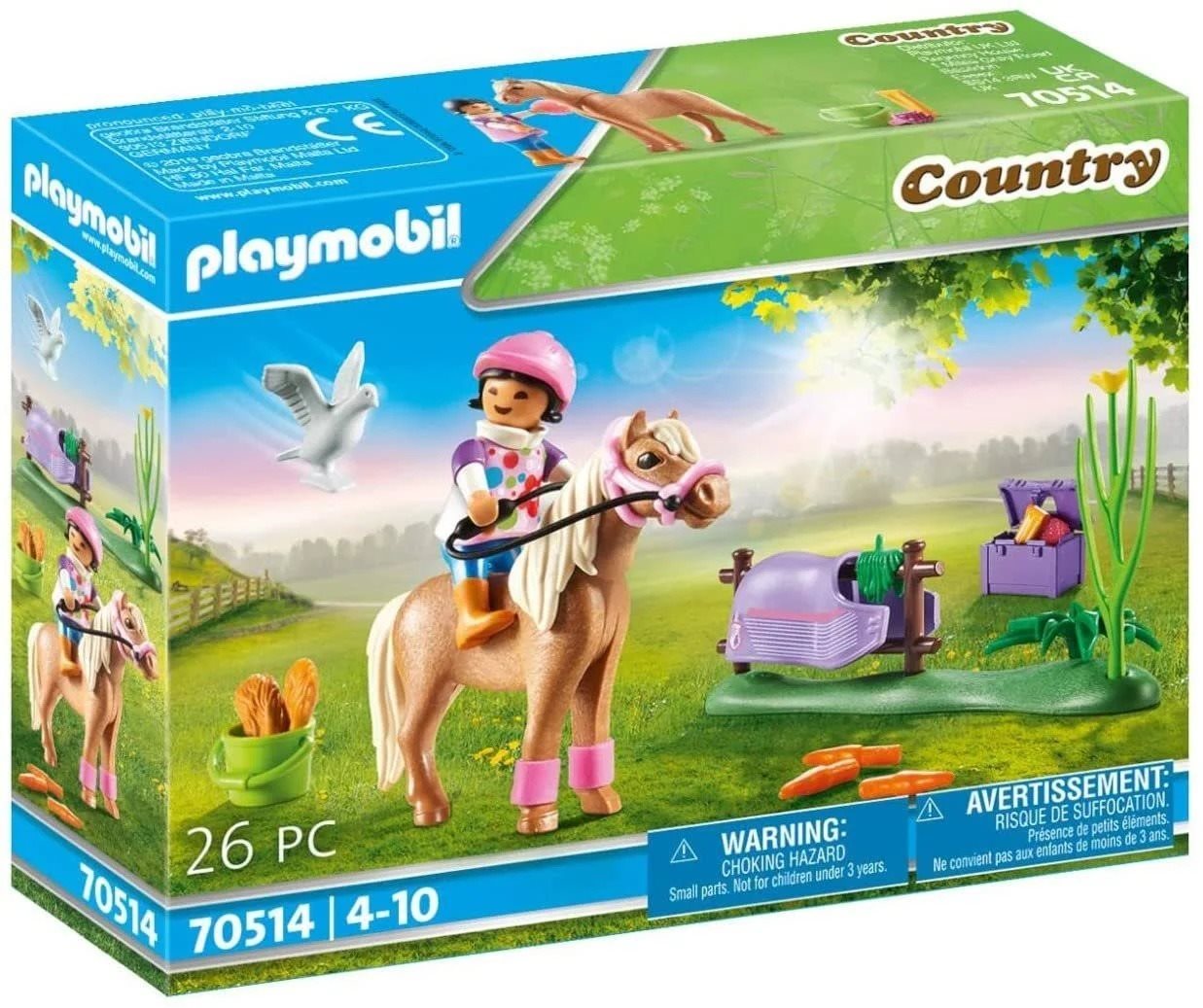 Playmobil 70514 Izlandi póni kiegészítőkkel
