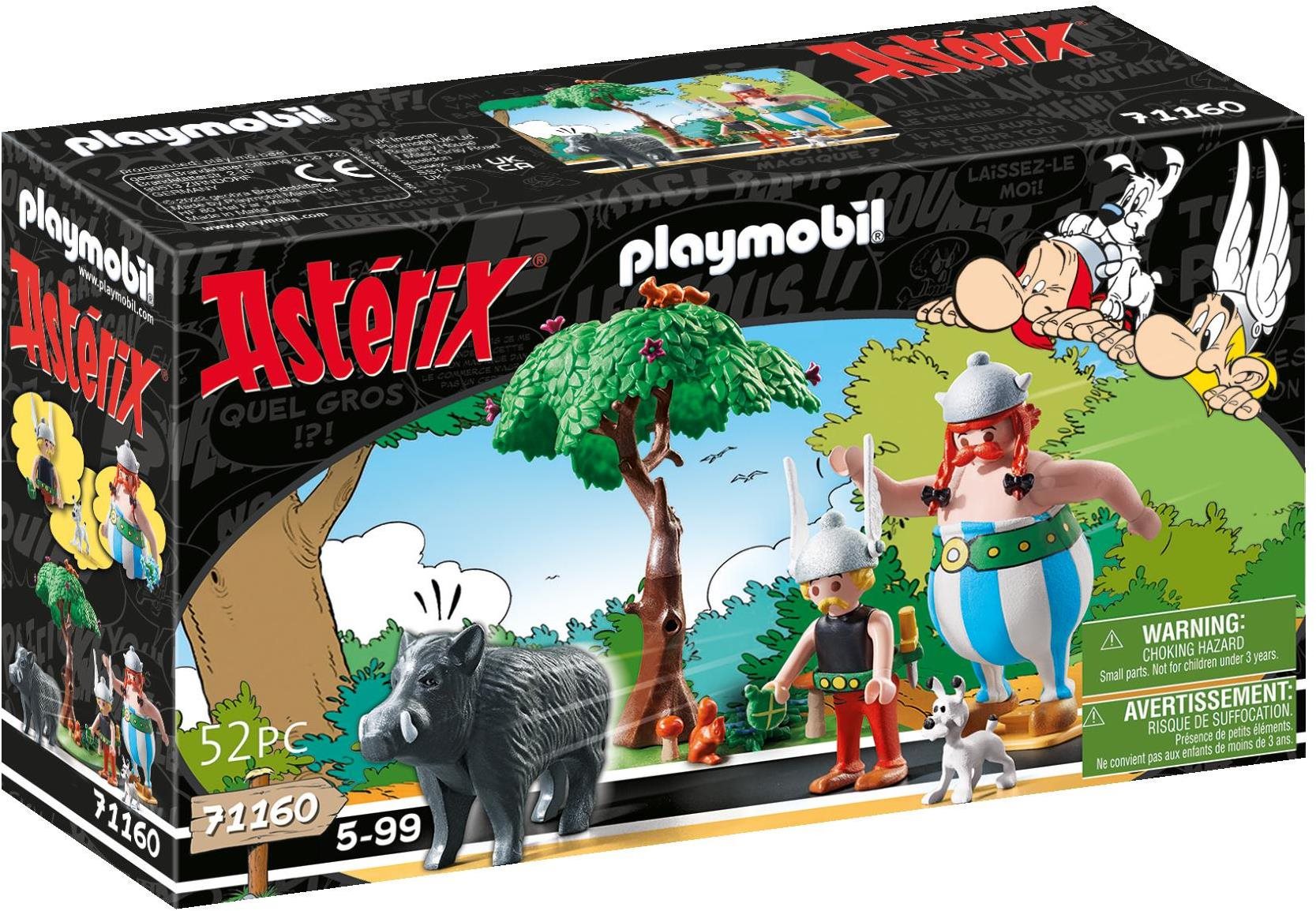 Építőjáték Playmobil 71160 Asterix: Vaddisznó vadászat