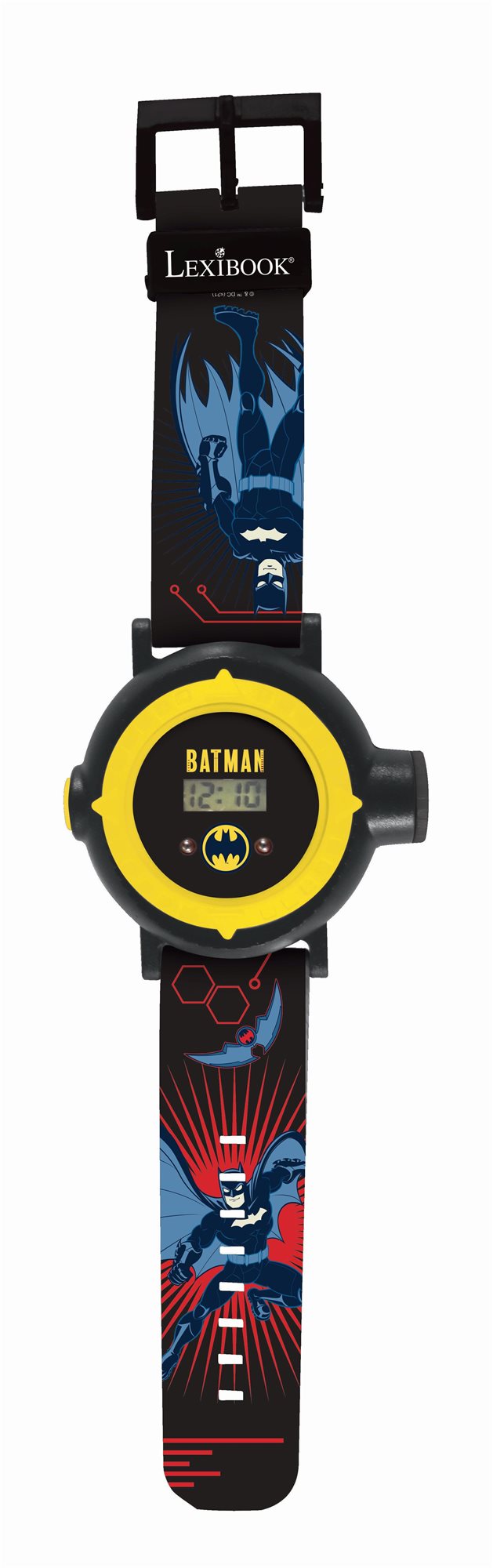 Gyerekóra Lexibook Batman Digitális kivetítős óra 20 képpel