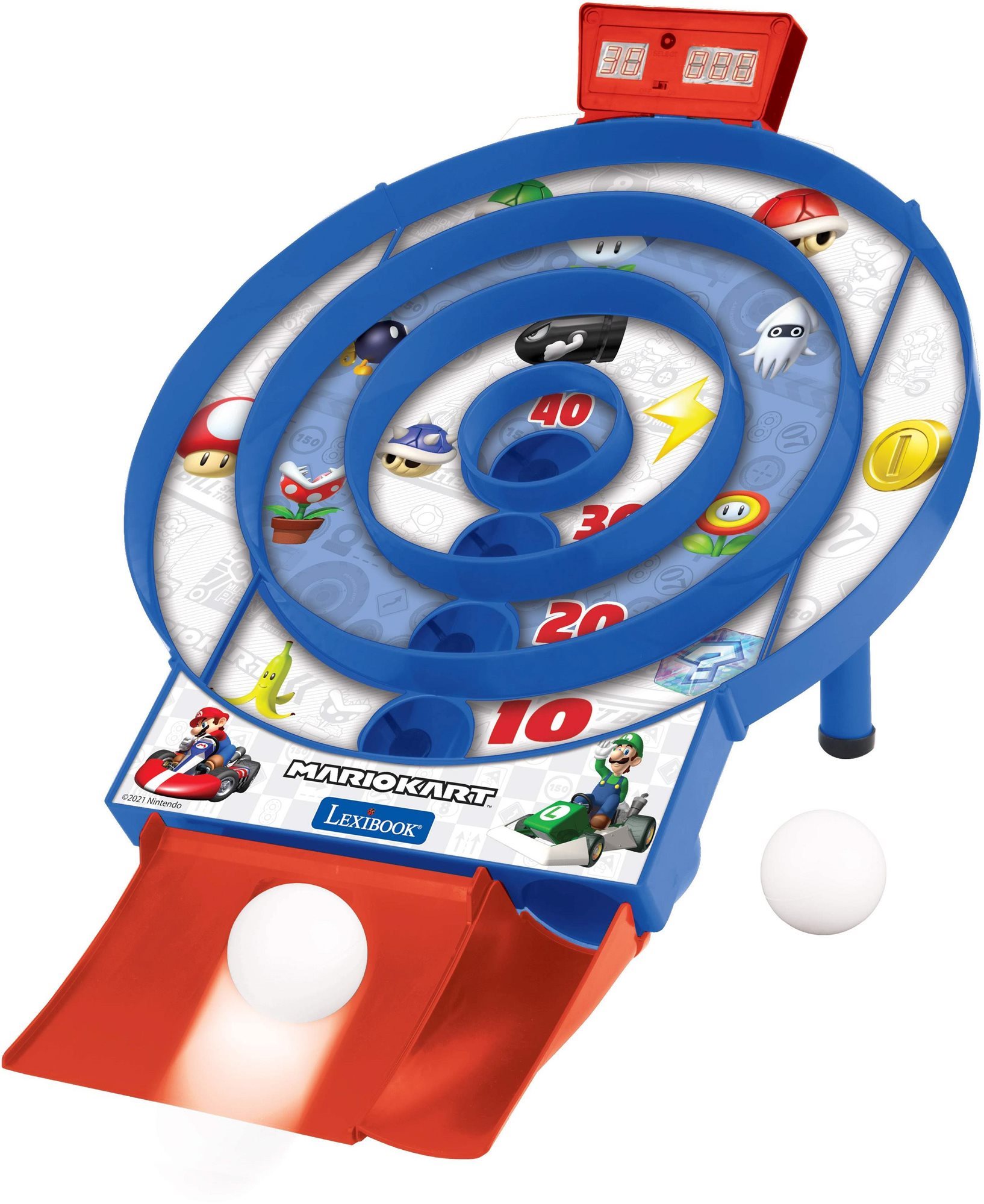 Lexibook Mario Kart Elektronikus játék LCD kijelzővel és 2 labdával