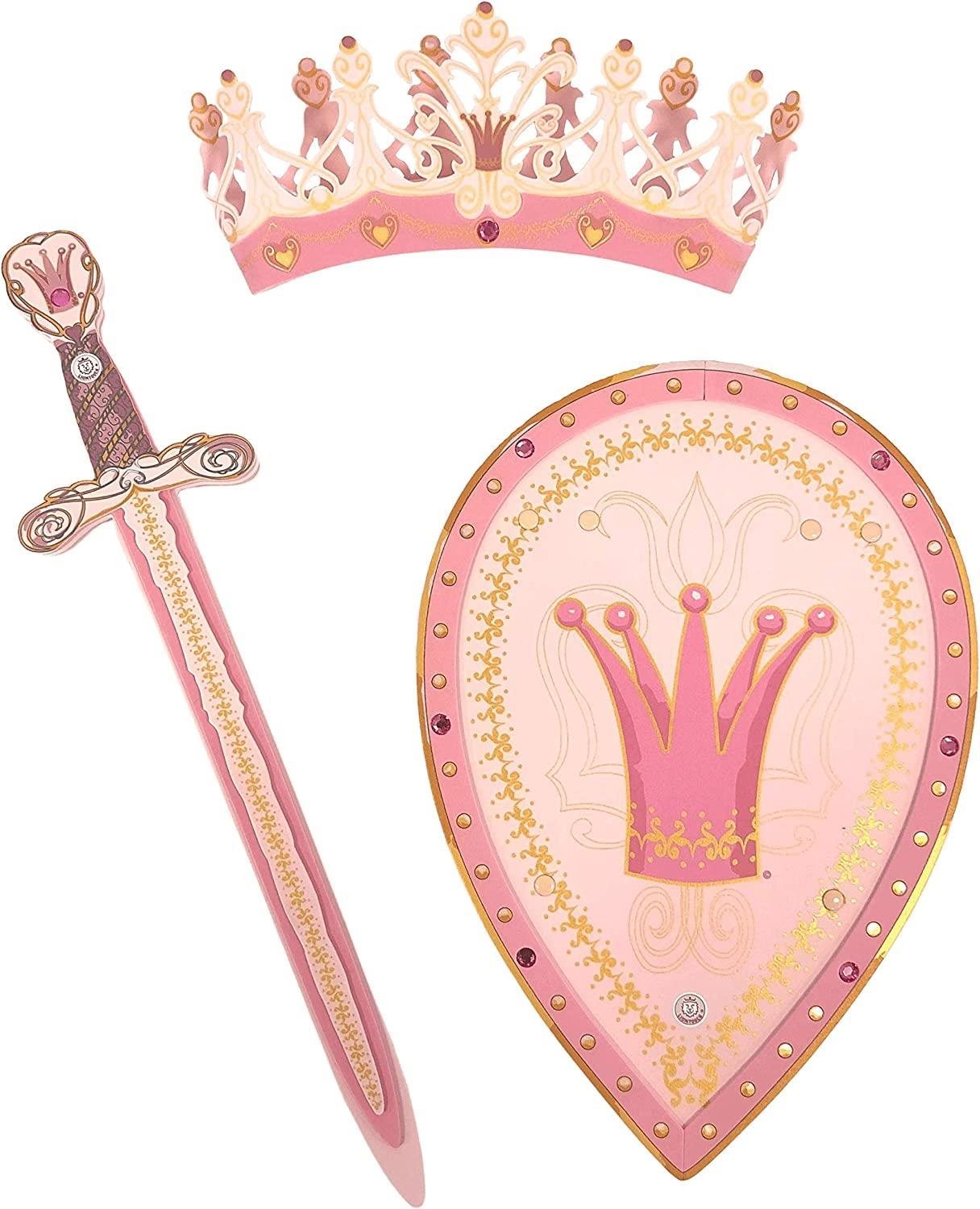 Liontouch Királynői Rosa készlet - Kard, pajzs és korona
