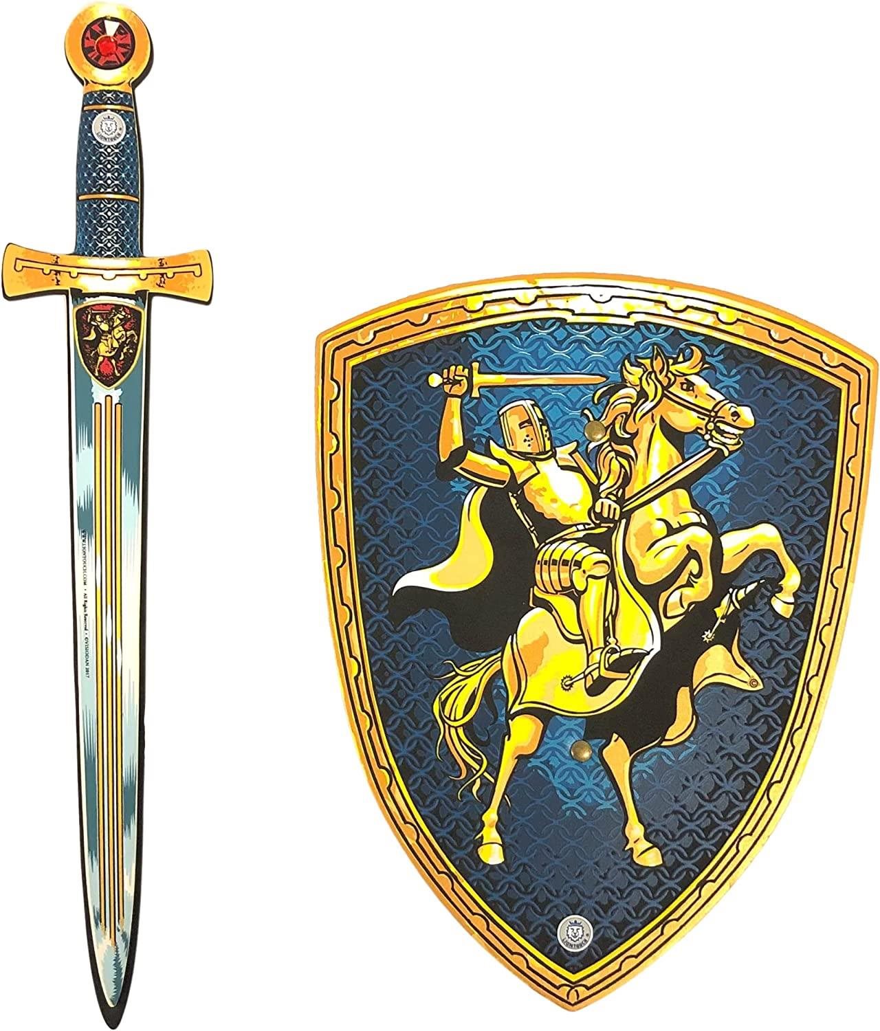 Liontouch lovagi szett, Lovag lóháton - kard és pajzs