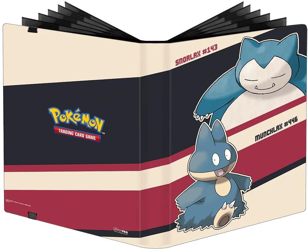 Gyűjtőalbum Pokémon UP: GS Snorlax Munchlax - PRO-Binder Album 360 kártyához