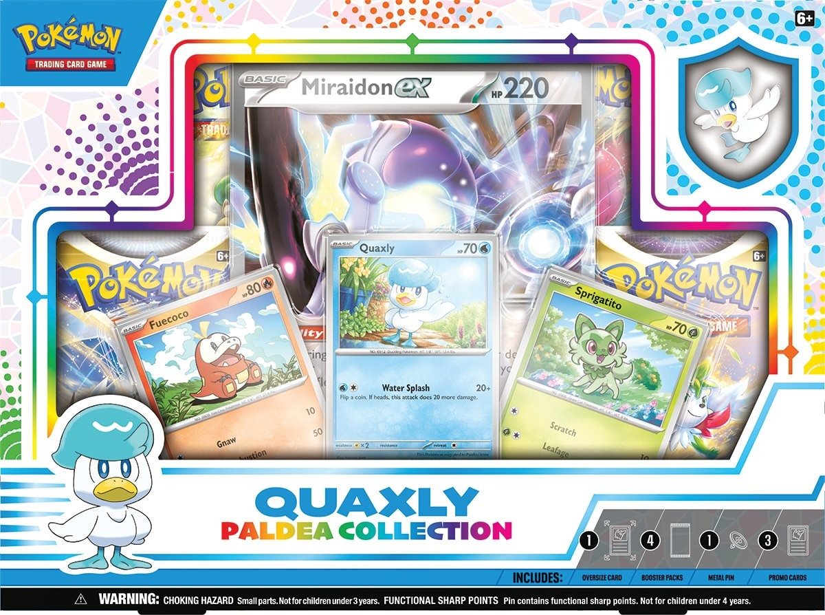 Pokémon TCG: Paldea Pin Collection - Quaxly