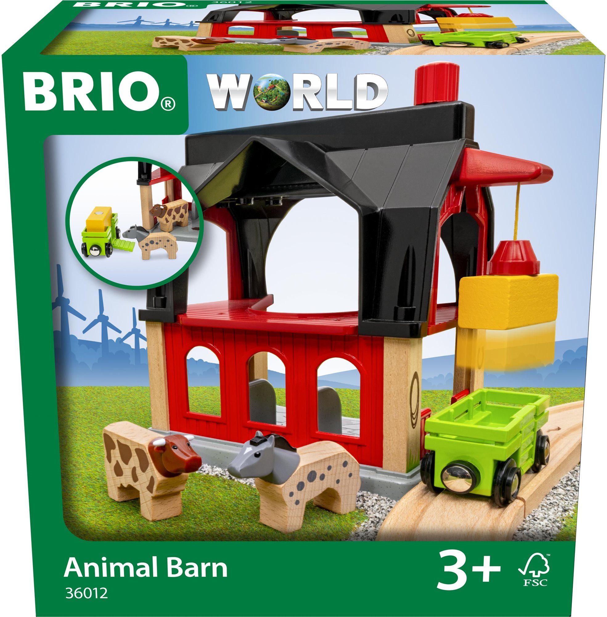 BRIO Játékszett 36012 Istálló állatoknak