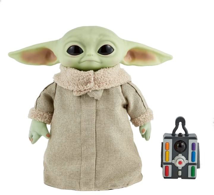 Star Wars RC Plüss Baby Yoda hangokkal
