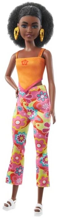 Barbie Modell - Virágos Retro
