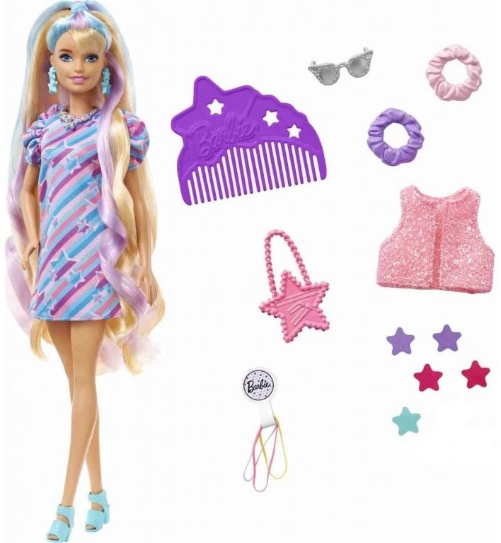 Barbie Baba fantasztikus hajjal - Szőke
