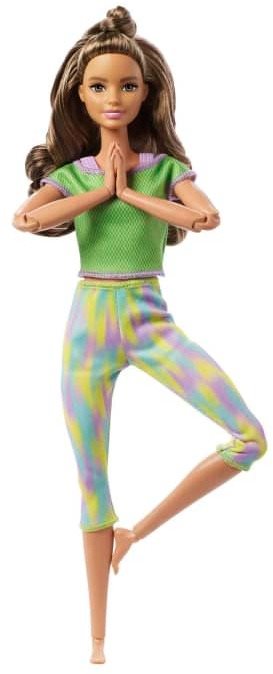 Barbie Mozgásban - Barna hajú zöld ruhában