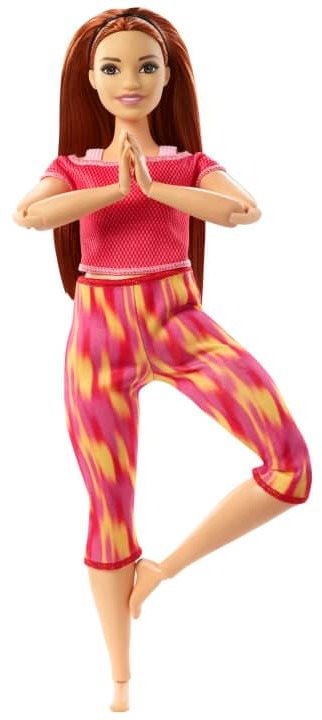 Barbie Mozgásban - Vörös hajú piros ruhában