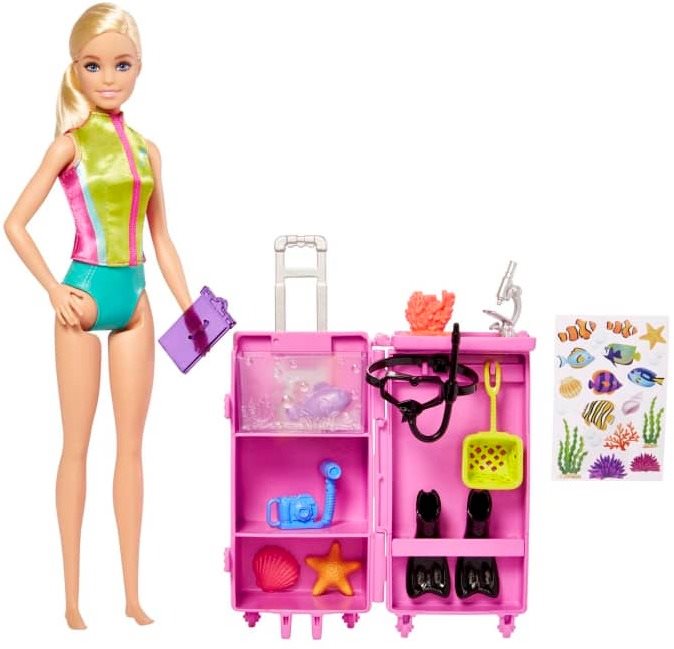Barbie Tengerbiológus játékszett