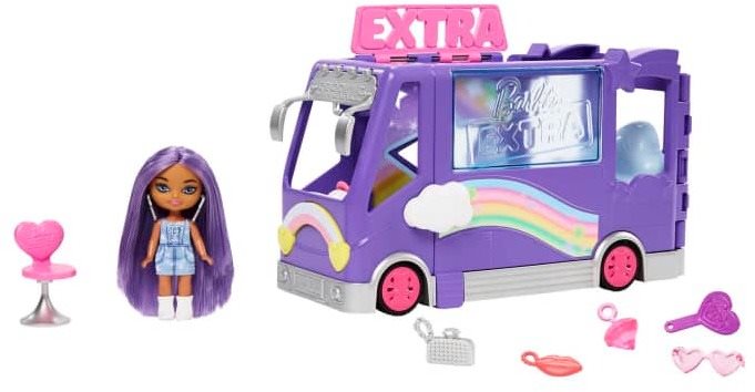 Barbie Extra Mini Minis Autóbusz