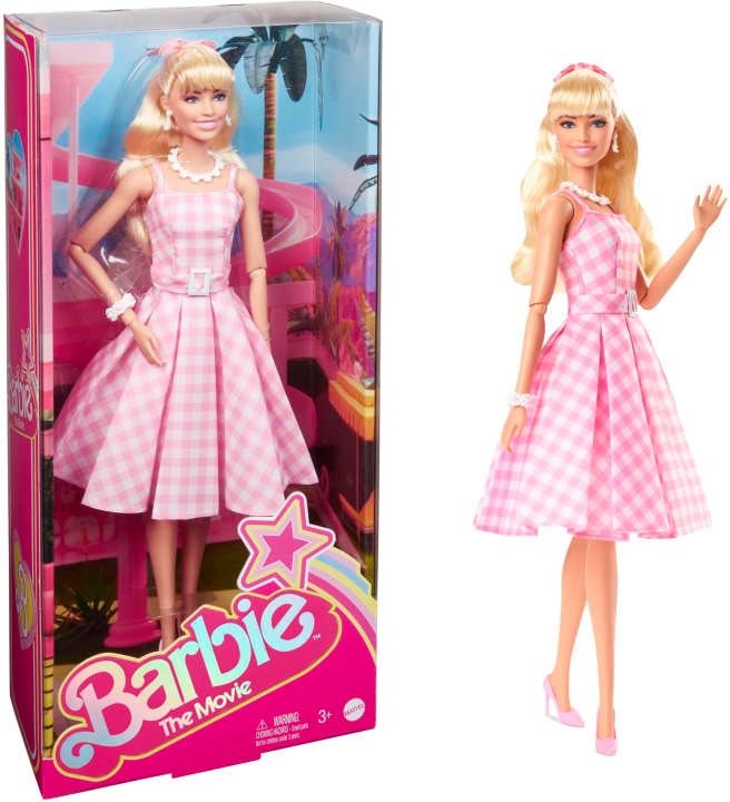 Barbie az Ikonikus filmes ruhában