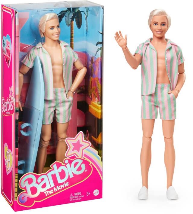 Barbie Ken ikonikus filmes ruhában