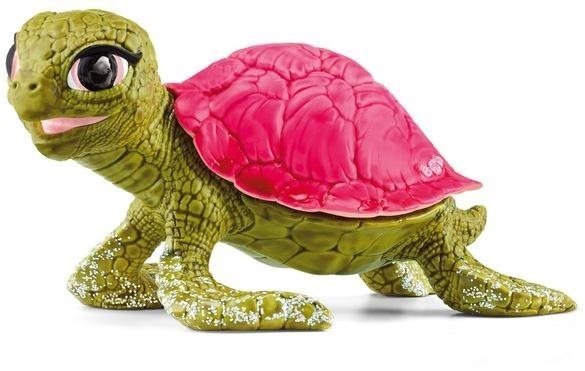 Schleich Rózsaszín zafír teknős