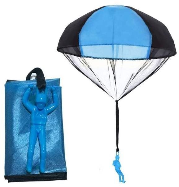 Ejtőernyős ejtőernyővel - kék