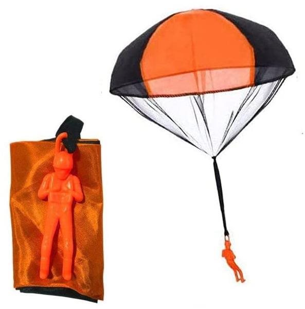 Ejtőernyős ejtőernyővel - narancssárga