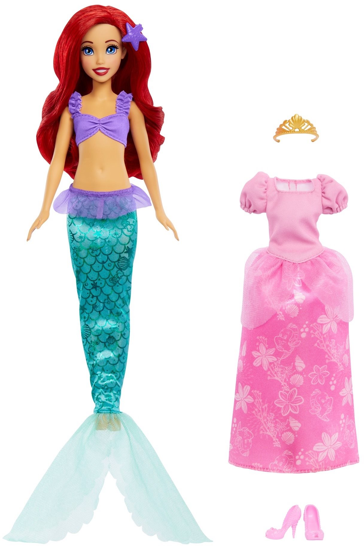 Disney hercegnő A kis hableány, Ariel hercegnő ruhában