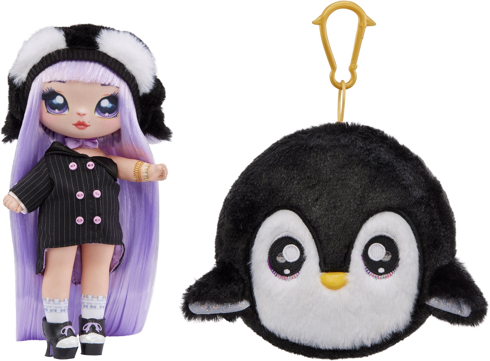 Na! Na! Na! Surprise Téli baba - Lavender Penguin