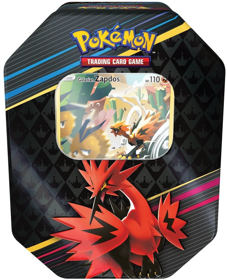 Pokémon TCG: SWSH12.5 Crown Zenith - Tin Box - Zapdos