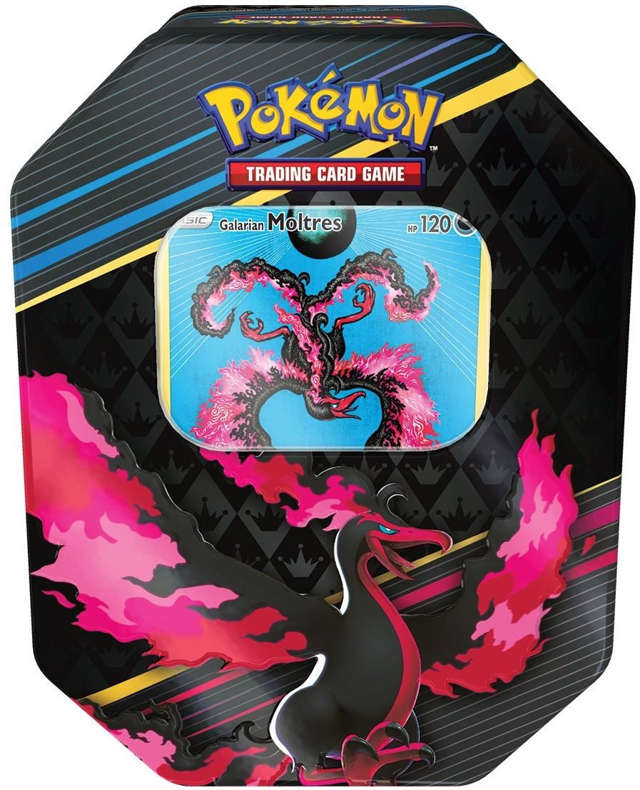 Pokémon TCG: SWSH12.5 Crown Zenith - Tin Box - Moltres
