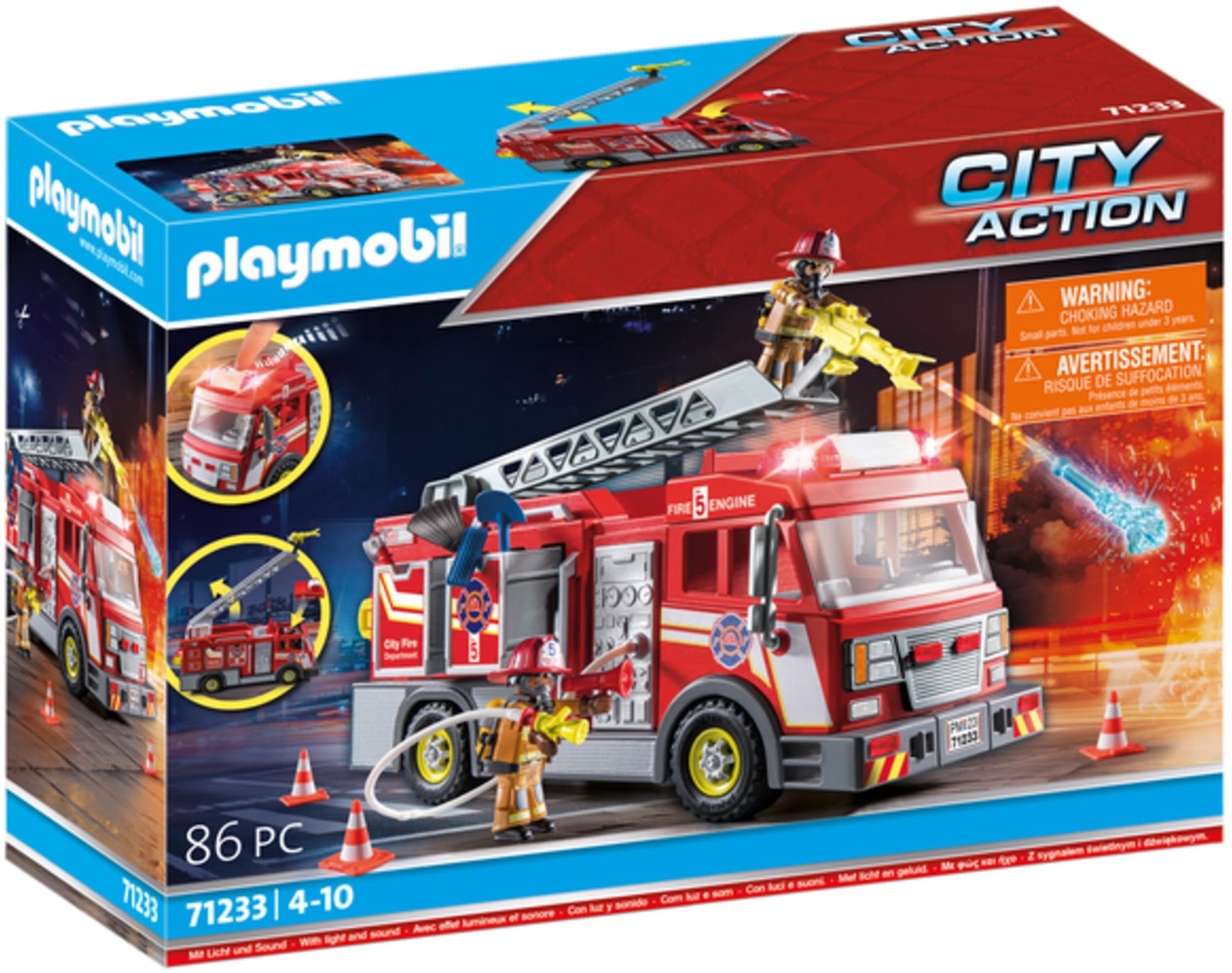 Playmobil 71233 Tűzoltóautó