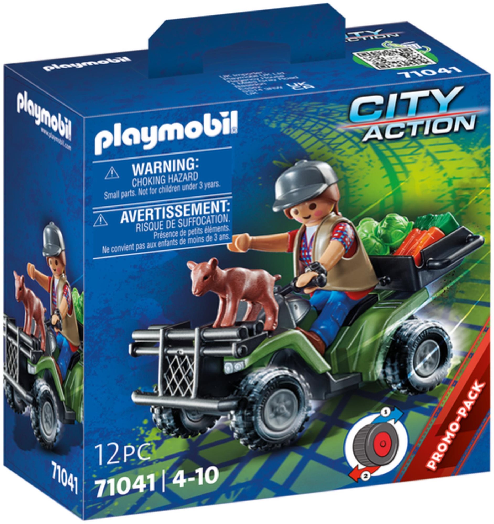Playmobil 71041 Hátrahúzós vidéki quad