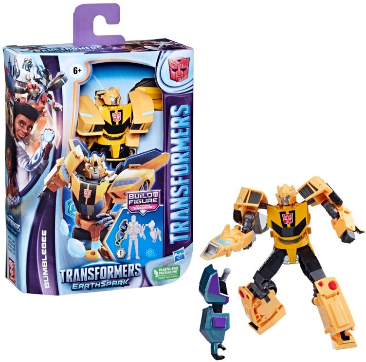 Transformers Earthspark Deluxe Bumblebee figura 11 cm