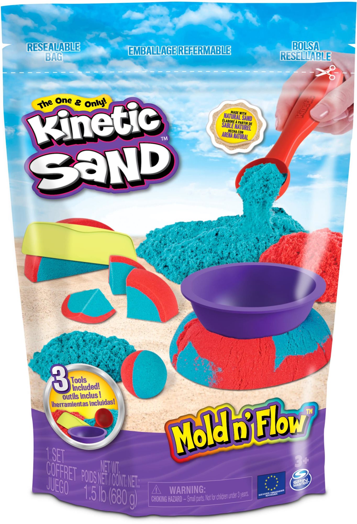 Kinetic Sand Modelovací sada s nástroji