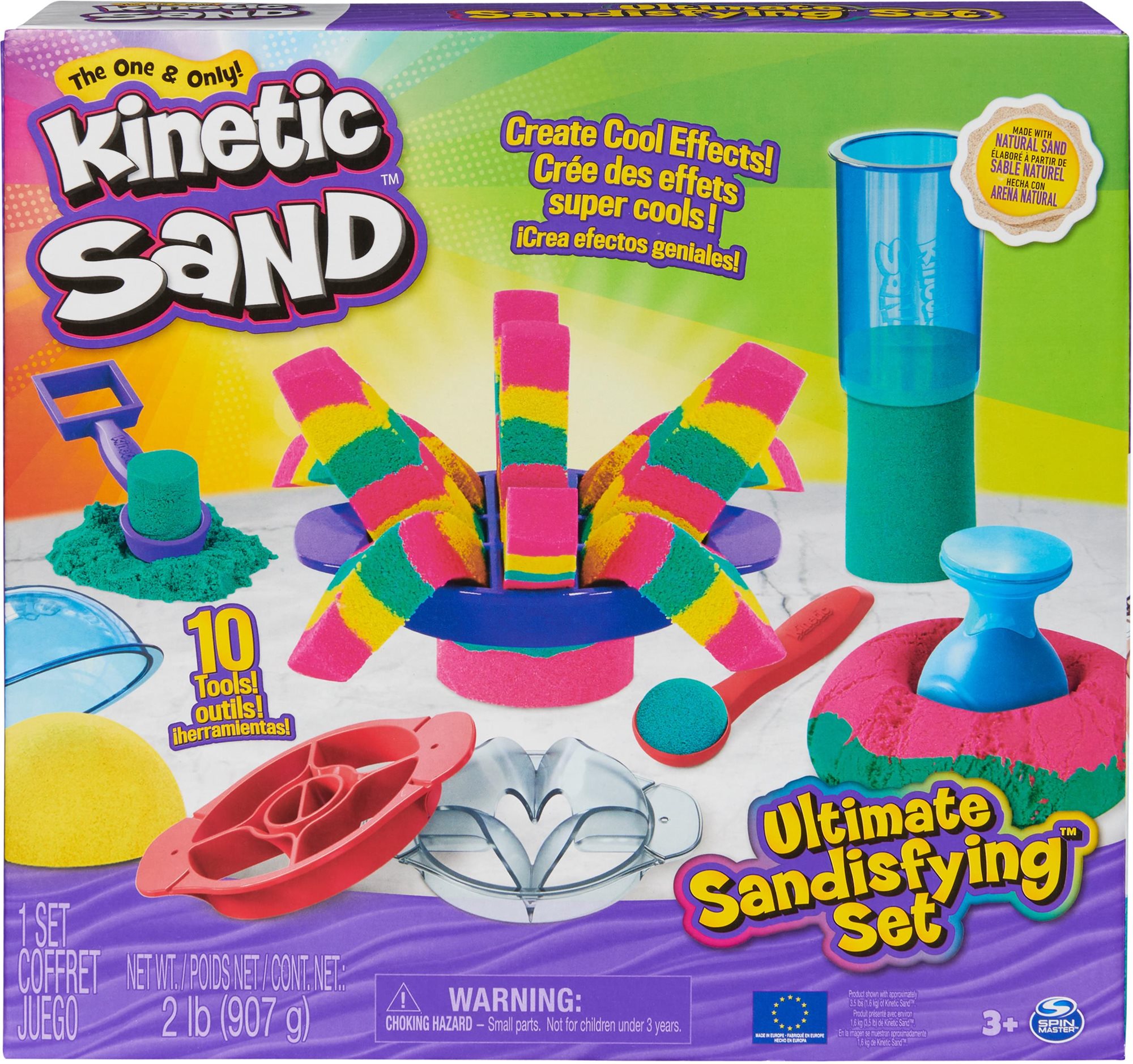 Kinetic Sand Ultimátní sada písku s nástroji
