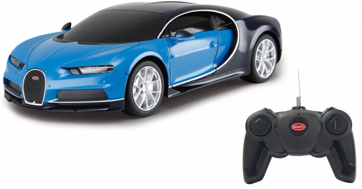 Jamara Bugatti Chiron 1:24 blue 2,4 GHZ