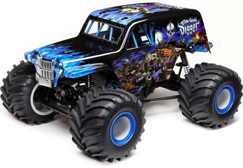 Losi LMT Monster Truck 1:8 4WD RTR Fiú Uva Digger 1:8 4WD RTR