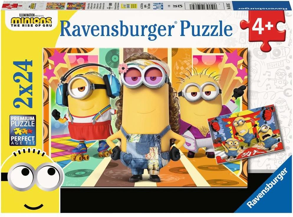Ravensburger puzzle 050857 Mimoni 2 2x24 darab
