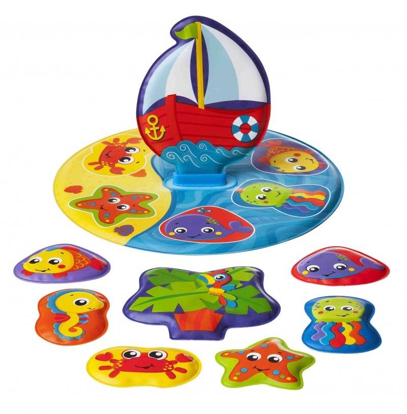 Vízi puzzle Playgro - Úszó puzzle fürdőkádba