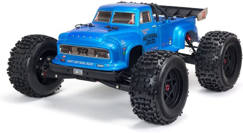 Távirányítós autó Arrma Notorious 6S BLX 1:8 4WD RTR kék