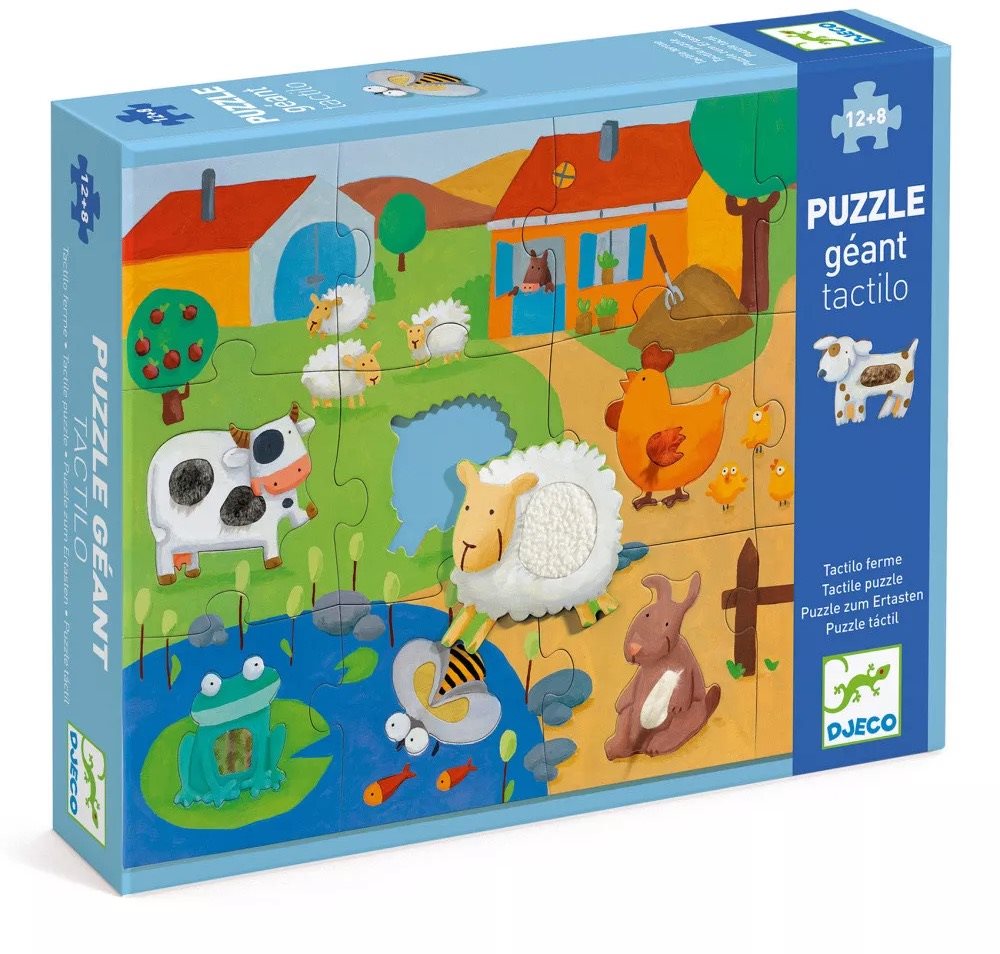 Tapintható puzzle - Farm