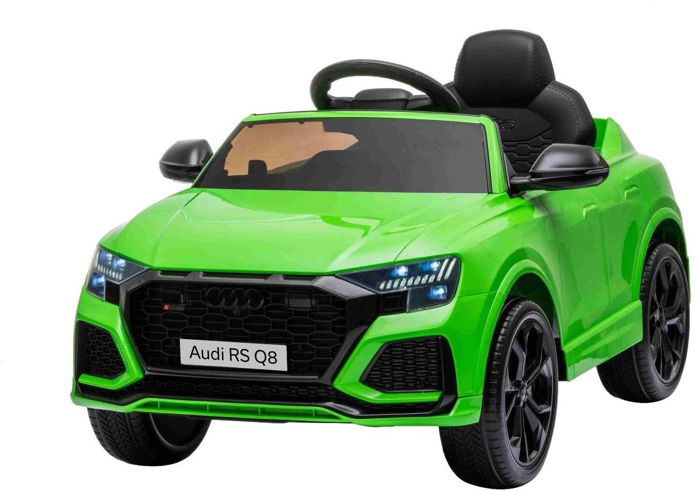 Elektromos autó Audi RSQ8, zöld
