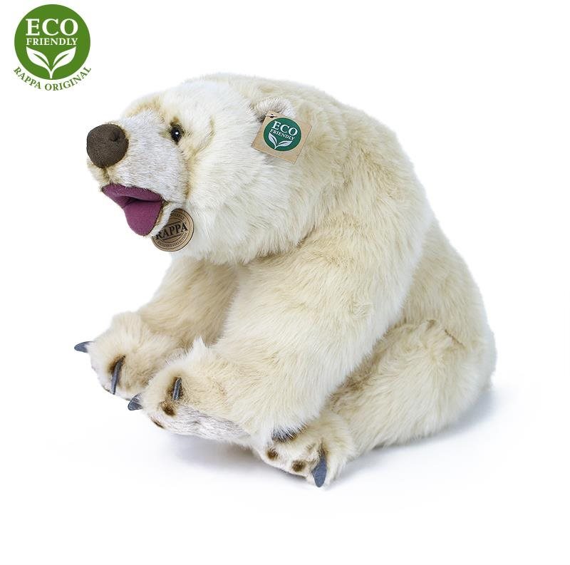 Rappa Eco-friendly plüss jegesmedve, 43 cm