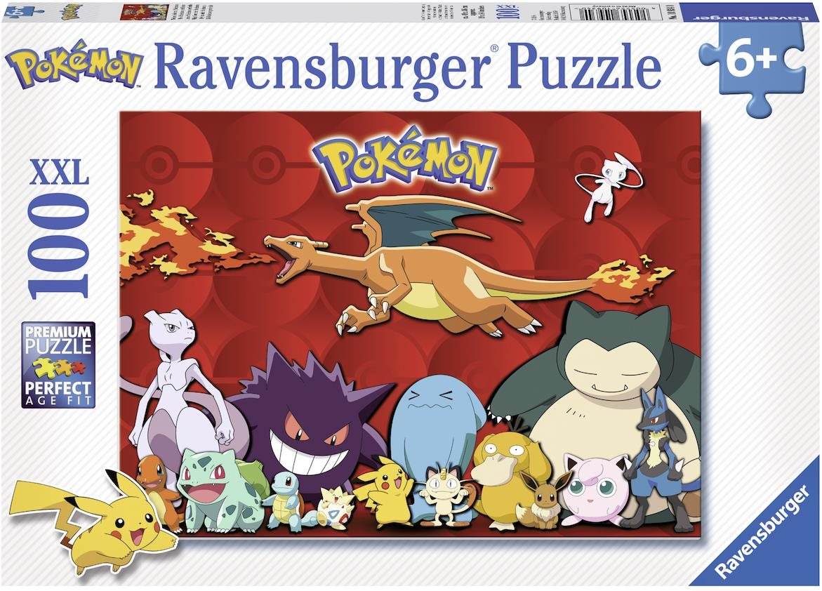 Ravensburger Puzzle 109340 Pokémon 100 db