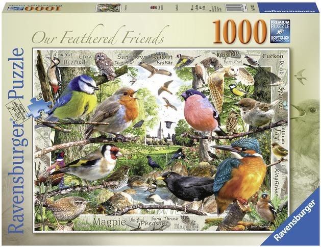 Ravensburger Puzzle 198382 Tollas barátaink 1000 db