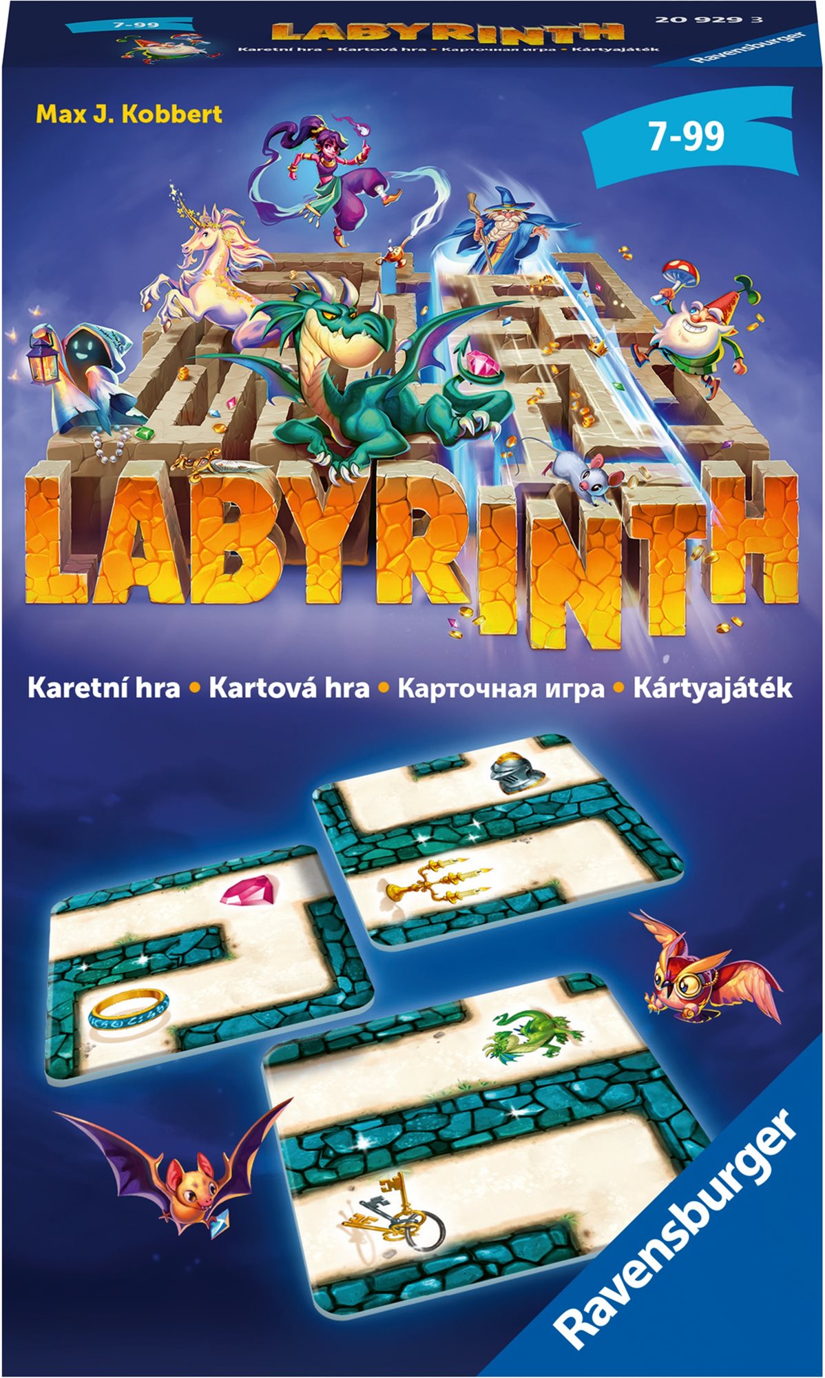 Ravensburger 209293 Labyrinth Kártyajáték