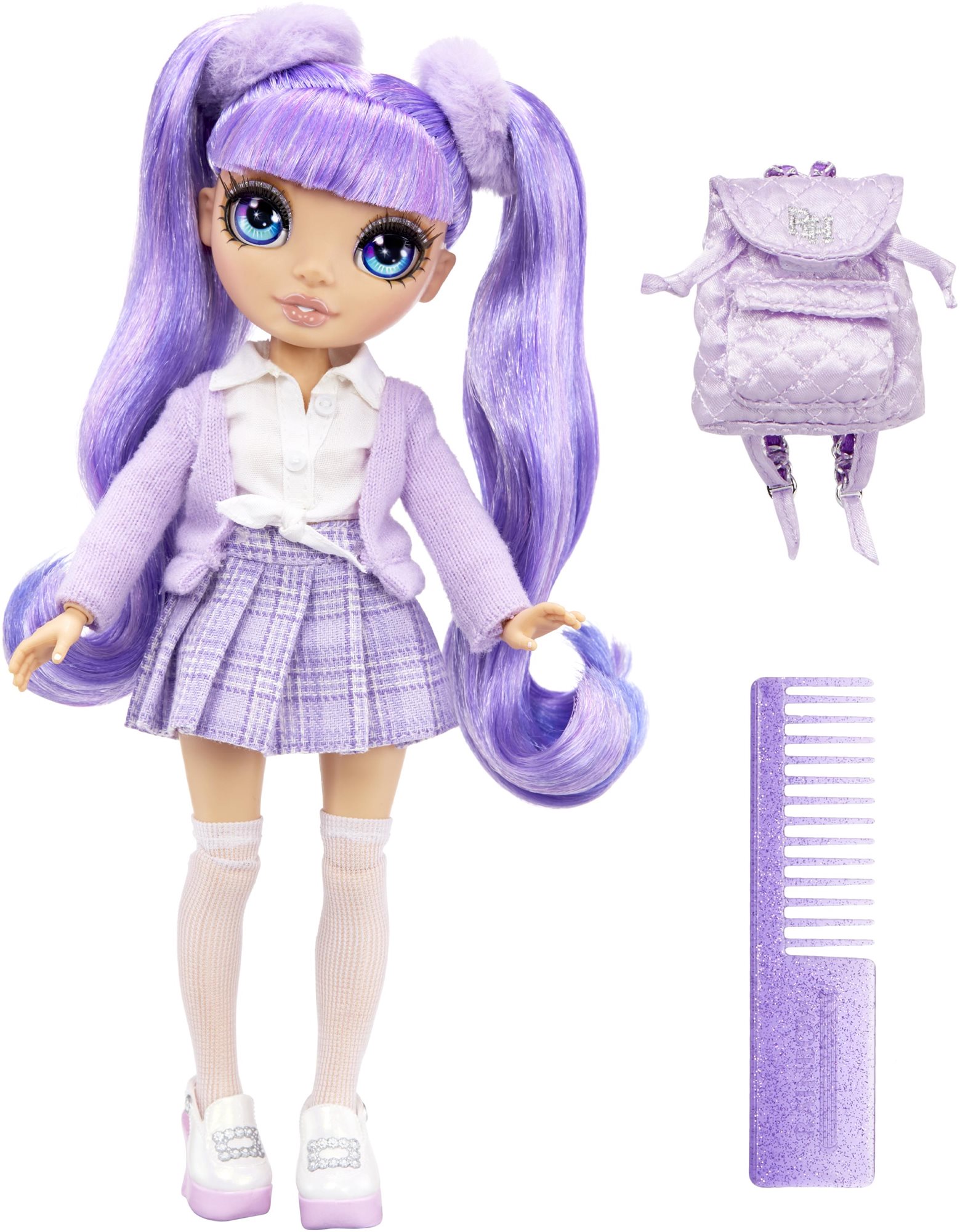 Rainbow High Junior Fashion baba - Violet Willow