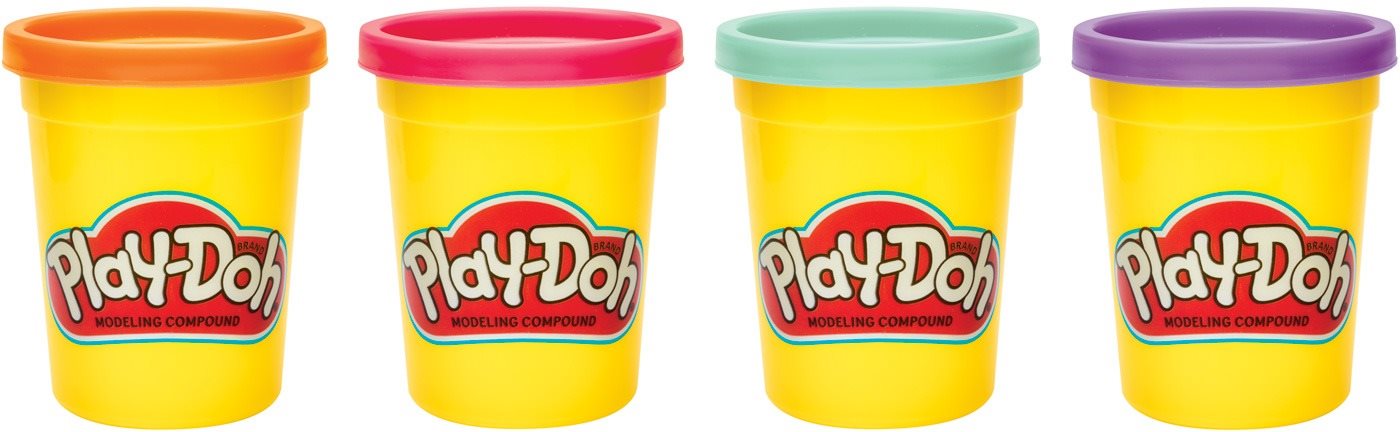 Play-Doh gyurma 4 tégely Sweet