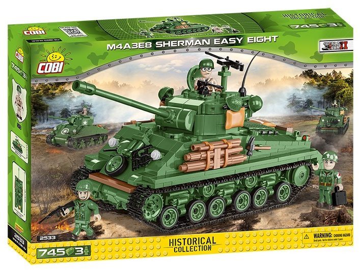 Cobi M4A3E8 Sherman Easy Eight