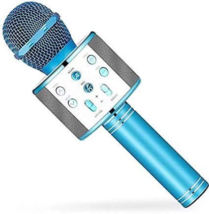 Eljet Globe Blue Karaoke Mikrofon