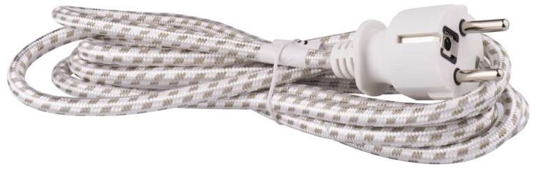 EMOS Flexo kábel fonott 3 × 0,75 mm2 vashoz, 2,4 m